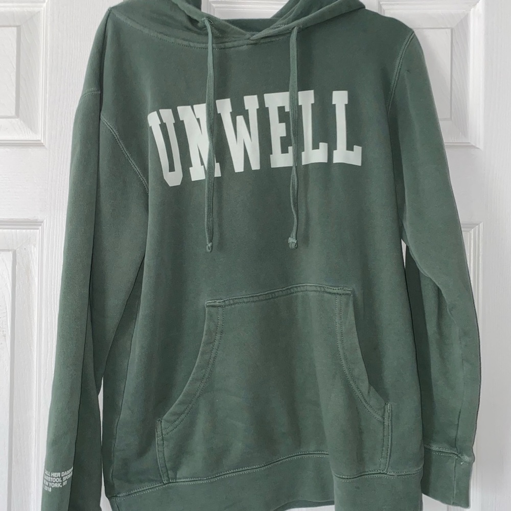 Green call her daddy unwell hoodie
